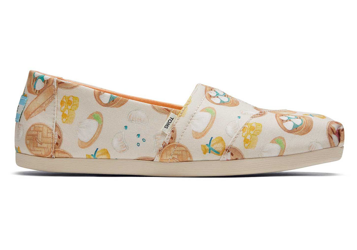 Toms Espadryle Damskie Beżowe - Alpargata Dumplings - 47MVAQCIB